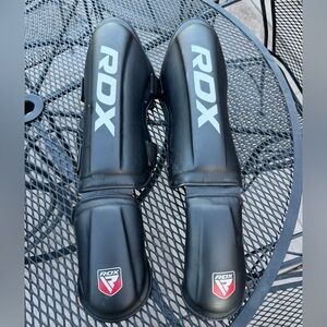 RDX Black Shin Guards